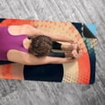 thumbnail image 5 of Geometric Cube Yoga Towel with Storage Bag, 72.8"x26.8" - Suitable for Yoga, Pilates, Fitness, Hot Yoga, and More, 5 of 6