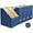 Classic Blue, 6-Pack, variant on Magazine Holder - File Holder and Desk Organizer, Cardboard Book Organizer and Storage Box for Documents, Magazine Holder Rack for Office, Home and Classroom (Leaf Green, 6-Pack)