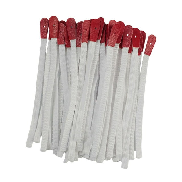 Thinsony 90 Pcs Sangles de Bride de Piano Outil de Réglage Widget Outil de Piano Accordage d'Instrument Blanc 9,5 cm