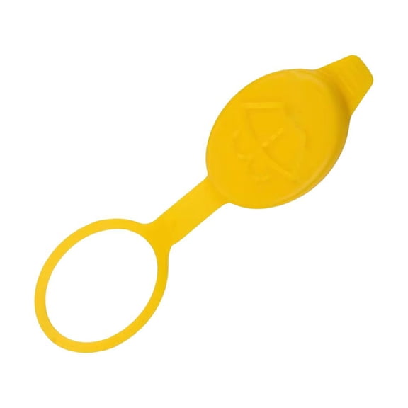 Yellow Plastic Car Windshield Wiper Washer Fluid Reservoir Cap for Specific Vehicles