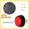 thumbnail image 2 of Recordable Button for Pet Training, Portable Design with Interactivity, Advanced Training Tools for Communication, Pet Communication Button for Home Office Study, High Quality ABS, 2 of 7