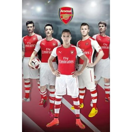Arsenal FC Players Soccer Team Sports Poster 24x36