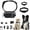 black 16G, variant on AILENBLE Pet Collar Camera 1080P HD for Dogs Cats, 170° Wide Angle 315° Adjustable Clip 2 Washable Nylon Collars Rainproof Lightweight, Black, 16GB