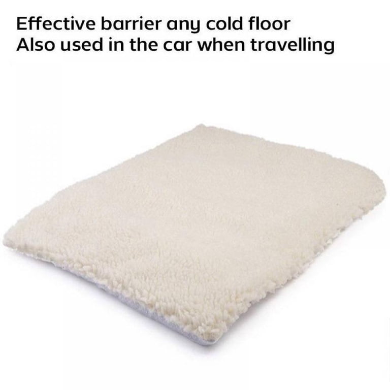 FANTADOOL Pet Heating Pad for Cat Dog, Waterproof Electric Warming Mat,  House Heater Animal Bed Warmer Heated Floor Mat with Chew Resistant (Beige)  - Walmart.com