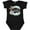 AB-Black, variant on Inktastic It's My 1st Easter with Cross and Flowers Boys or Girls Baby Bodysuit