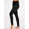 thumbnail image 3 of DEVOPS 2 Pack Women's Yoga Jogger Pants with Side Pocket Sweatpants (Medium, Black/Purple), 3 of 5