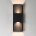 thumbnail image 3 of ET2 E30393-BK 18 in. LED Grate-Outdoor Wall Sconce, Black, 3 of 8