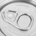 thumbnail image 4 of 10 tapas protectoras para latas de refresco con anilla de apertura, de aluminio, para latas de cerveza, refrescos y otras bebidas de boca ancha. Color plata., 4 of 8