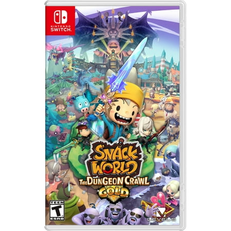 Snack World: The Dungeon Crawl - Gold, Nintendo Switch, 045496596422