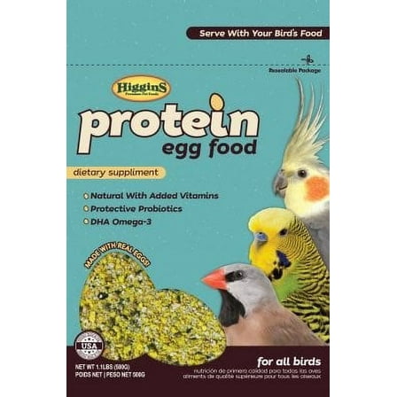Higgins Protein Egg Bird Food, 1.1 Lb