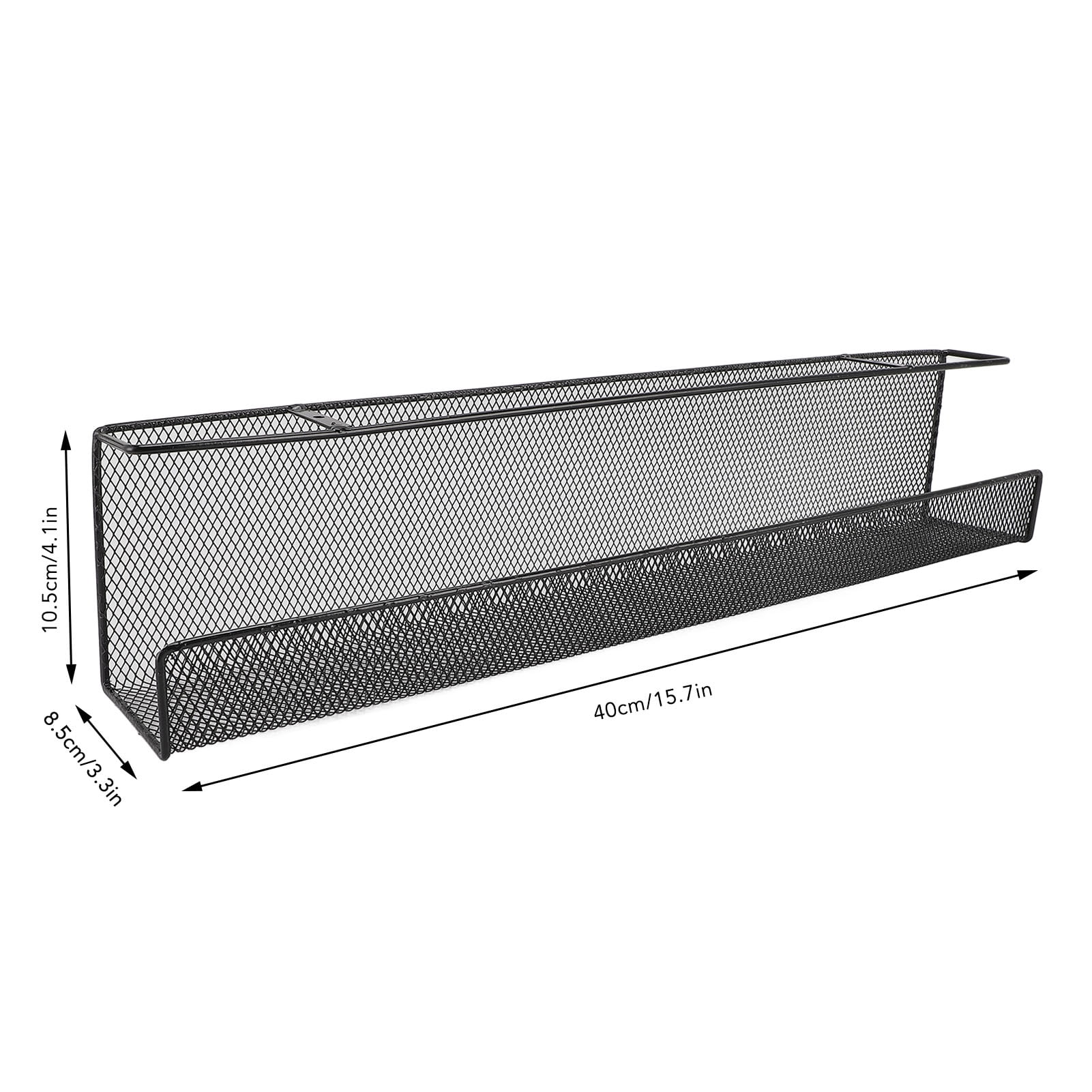Under Desk Organizer, Iron Basket For Cable Management  Office Supplies, Traceless Mounting