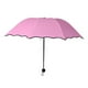 thumbnail image 2 of Paraguas pequeño de viaje plegable compacto rosa | Diseño resistente y ligero con 8 varillas para mujer | Protección contra lluvia, sol y rayos UV | Diámetro 36.2 pulgadas | Plegado 9.8 pulgadas | 1, 2 of 9