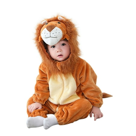 

TENSUNNYD Baby Animal Unisex Toddler Outfit Halloween Dre Up Romper Toddler 2Y-3Y