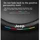 thumbnail image 3 of Funda Volante Jeep Redondo Fibra Carbono Alcantara Modelo Negro, 3 of 4