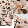 thumbnail image 7 of Kiijoy Toddler Boys Long Sleeve Cotton T-Shirt Dinosaur Casual Crewneck T Shirt, Sizes 2-3, 7 of 7