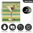 thumbnail image 5 of Yayeee Magnetic Dishwasher Cover for The Front Decoration Home Kitchen Machine Sticker Protector, Colorful Martini, 5 of 6