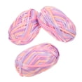 thumbnail image 4 of 3 Paquets de Fil de Coton Coloré Fil Pratique pour Tricot à la Main Fil pour Crochet Foulard, 4 of 9