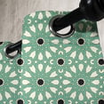 thumbnail image 3 of Ambesonne Moroccan Grommet Curtain, North Stars, 50" x 96", Sea Green Cream Black, 3 of 6
