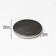 20 pc Neodymium Disc Magnets – 1.26 x 1/8 Rare Earth NdFeB with Red Pole Mark – Bulk Set for Manufacturing and Engineering Projects