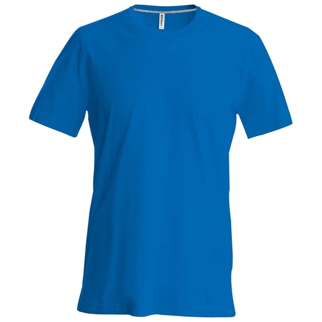 Kariban T-Shirt Homme Ajusté à Manches Courtes Col Rond