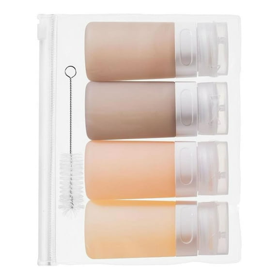 Osdhezcn Leakproof Plastic Sauce Containers for Lunch Box and Travel Condiment Squeeze Bottles Salad Dressings Container