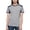 Grey, variant on Women’s Summer Active Color-Block Crew Neck T-Shirt, Moisture-Wicking Polyester Sporty Tee, Multi-Color, S/M/L/XL/XXL/XXXL