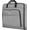 Grey, variant on Suit Carry On Garment Bag for Travel, Suit Bag with Detachable Adjustable Shoulder Strap, Waterproof Foldable Garment Luggage for Men Women, Large Compartment for Carrying Clothes, Black Stripe