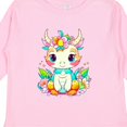 thumbnail image 4 of Inktastic Girl Dragon Girls Long Sleeve Toddler T-Shirt, 4 of 5
