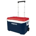 thumbnail image 2 of Igloo 60-Quart Rolling Ice Chest Cooler - Texas Edition, 2 of 5