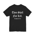 thumbnail image 4 of ProLife Stop Abortion Now Thou Shall Not Kill T-Shirt 2 Sided, 4 of 4