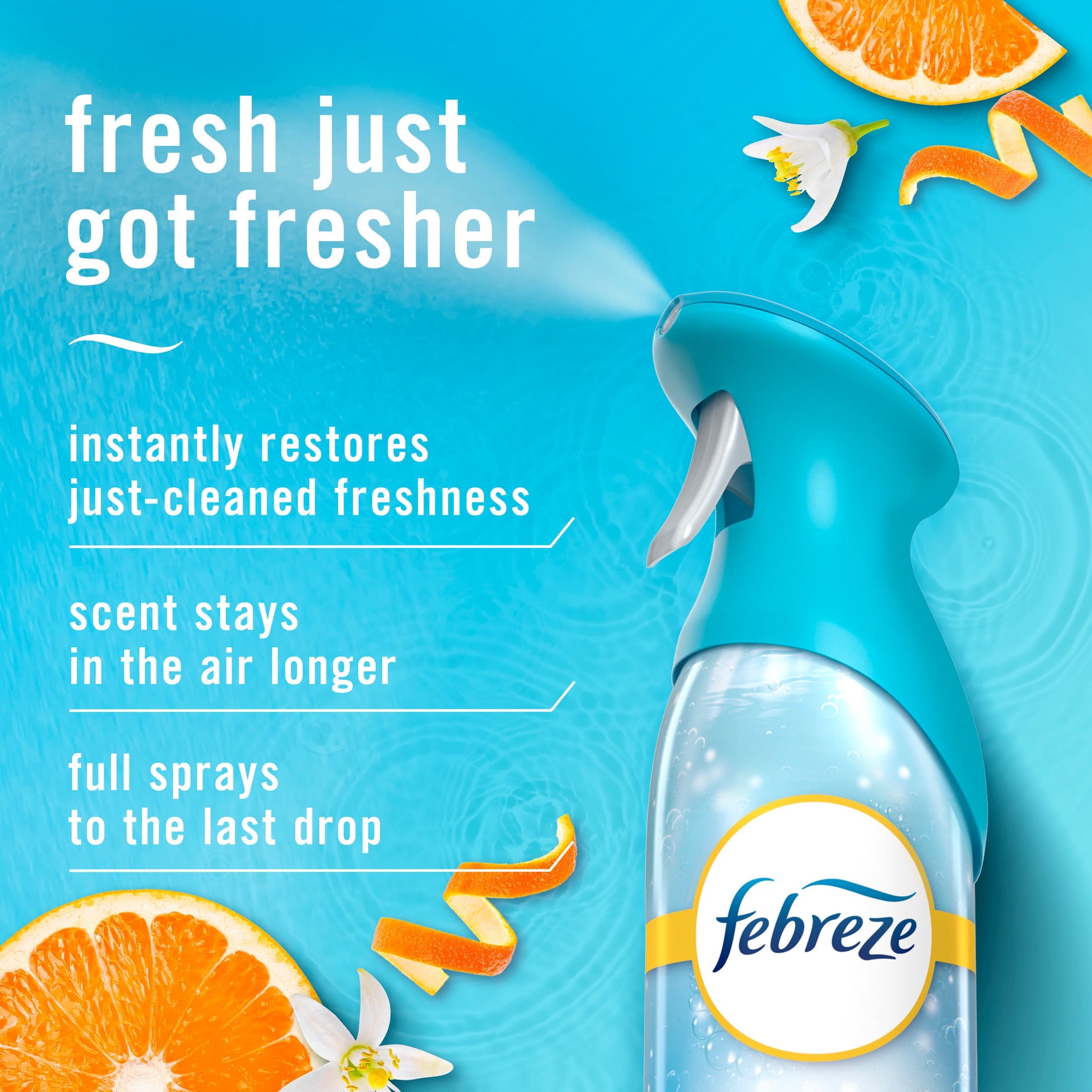 Febreze Air Mist Air Freshener Spray, Refresh & Energize Scent, 8.1oz
