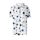 thumbnail image 2 of TaTaai Women's Random Print Short Sleeve Button Front Collared Shirt Top Loose Fit Summer Casual Blouse Versatile Plus Size Gift, 2 of 6