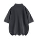 thumbnail image 3 of pstuiky camisetas de hombre, Camiseta de manga corta con solapa de color liso para hombre camisas casuales para hombre l, 3 of 3