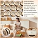 thumbnail image 4 of Respiradero Circular de Doble Cara para Muebles, Gabinetes, Zapateros, Ventilación Circular para Ventilación y Disipación de, 4 of 5