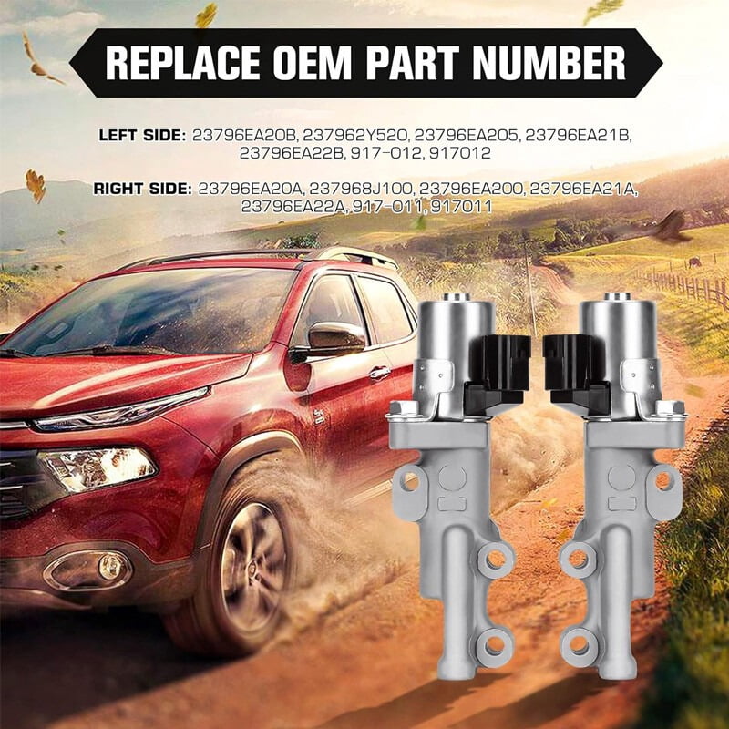 YIUIY 2PCS Left & Right VVT Valve Engine Variable Timing Solenoid For Nissan Infiniti