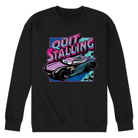 Cars - Quit Stalling  - Men's Crew Neck Fleece Pullover