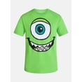 thumbnail image 6 of Monsters Inc. Men’s Mike Wazowski Cosplay Graphic Tee and Beanie Set, 2 Piece, Sizes XS-3XL, 6 of 6