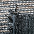 thumbnail image 6 of SAFAVIEH Vintage Leather Aaron Stripe Fringed Area Rug, Dark Grey/Multi, 8' x 10', 6 of 9