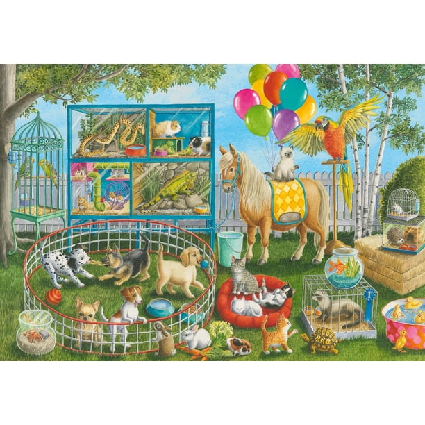 Rompecabezas Ravensburger Pet Fair Fun, 35 piezas para niños de 4 a 8 años
