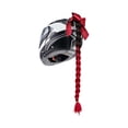 thumbnail image 2 of Tresse Décorative Dégradée pour Casque de Moto Rétro, Tresse de Casque de Moto, 2 of 7