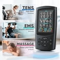 thumbnail image 4 of FRESHDEW TENS Unit, Rechargeable Muscle Stimulator with 12 Reusable Pads, EMS Dual Channel, 28 Modes, 40 Intensity for Back, Neck, Leg Relief, 4 of 11