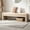 Wheat, variant on Arouseden 66.9" White Upholstered End of Bed Bench King Size,Modern Under Window Bench,Rectangle Ottoman Bench for Bedroom, Hallway,Living Room