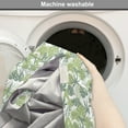 thumbnail image 6 of Botanical Dog Crate Cover, Floral Summer Foliage Areca Palm Leaf Tropical Plants Modern Art Deco, Easy to Use Pet Kennel Cover Small Dogs Puppies Kittens, 7 Sizes, Pistachio Green White, by Ambesonne, 6 of 6