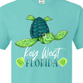 thumbnail image 4 of Inktastic Key West, Florida Happy Sea Turtle T-Shirt, 4 of 5