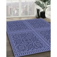 thumbnail image 2 of Ahgly Company Indoor Rectangle Patterned Sky Blue Dress Blue Area Rugs, 8' x 12', 2 of 6
