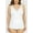 WHITE, variant on Cinema Women's Missy Reversible Lace Neckline Camisole