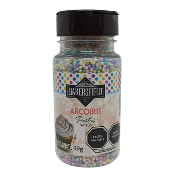 Perlas de azúcar Moctezuma para decorar multicolor pastel 99 g