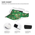 thumbnail image 4 of Xecao Leopard Print for Adult Sun Cap offers versatile sun protection with adjustable Velcro for a secure fit., 4 of 8