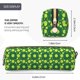 thumbnail image 3 of Disketp Tennis Balls Estuche de Lápices de Cuero con Cierre, Estuche Compacto para Papelería, Bolígrafos y Accesorios Pequeños, 3 of 7