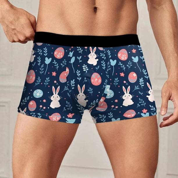 Ropa Interior Para Hombre, Transpirable, Tendencia Novedosa, Ropa Interior Con Estampado Digital 3D, 569